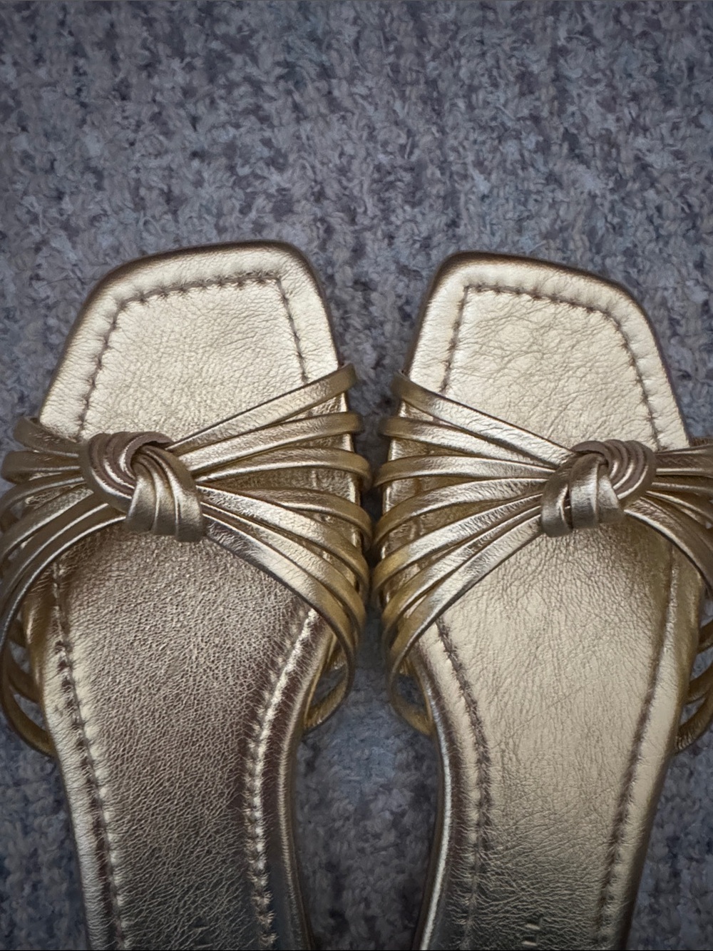 Izzie Gold Sandals - Picture 6 of 8